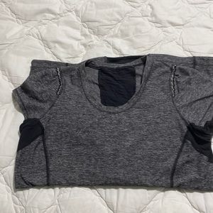 Lululemon short sleeve top.